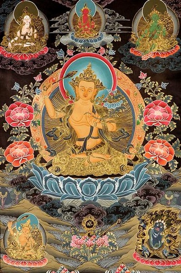 manjushri bodhisattva of transcendent wisdom tq88 (Medium)