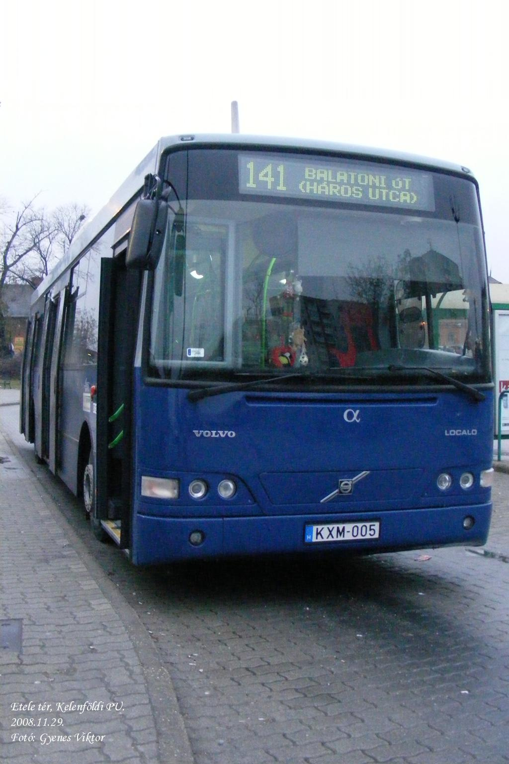 Busz KXM-005 2