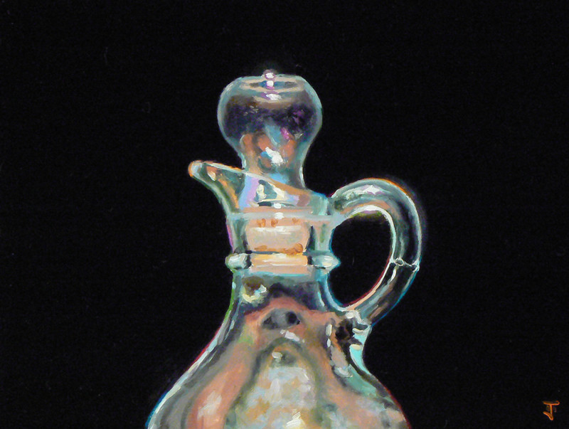 Glass cruet (Jeff Hayes)