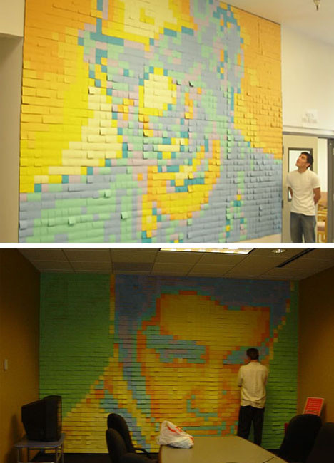 famous-people-post-it-mural-art